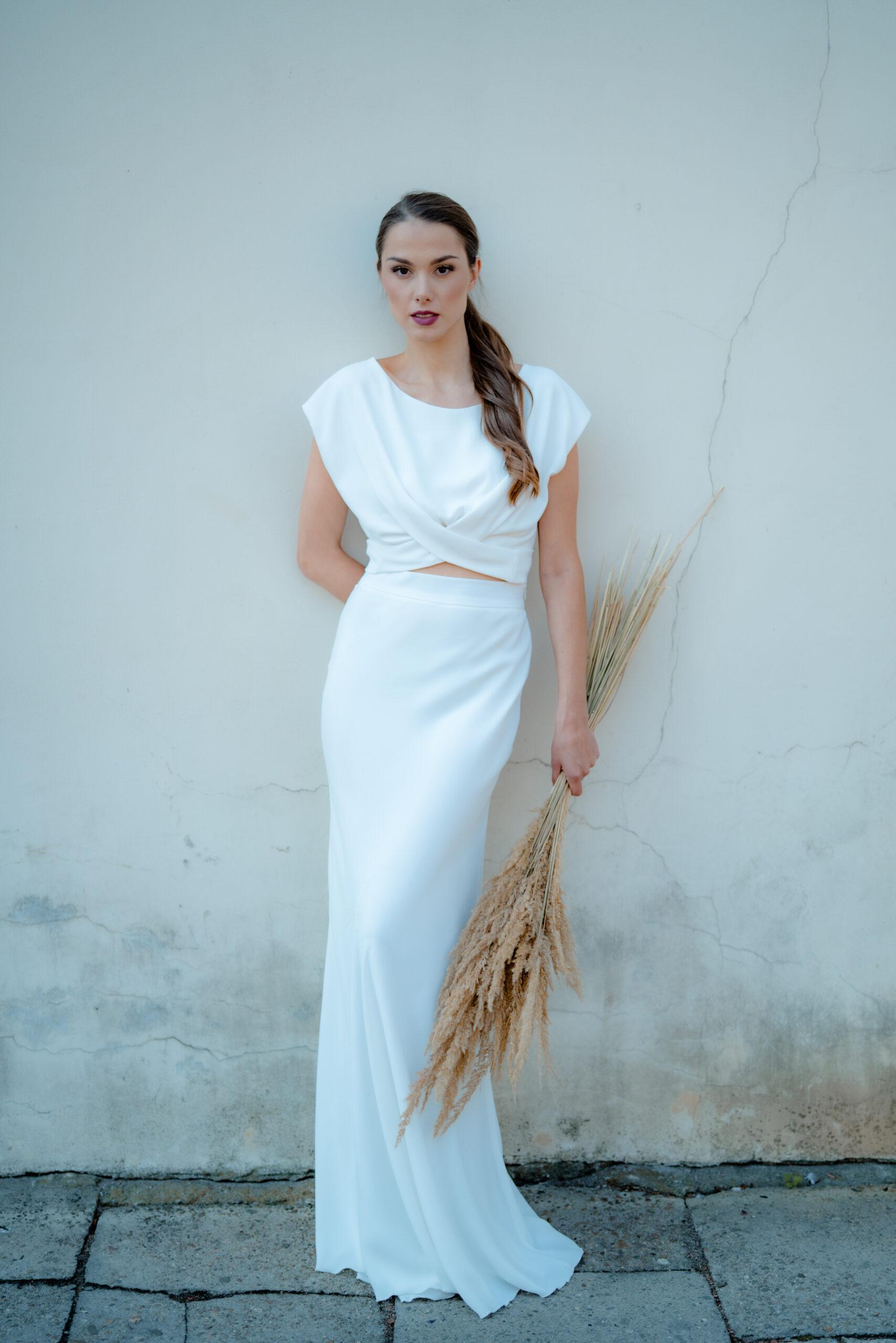 Komplet ślubny Safira