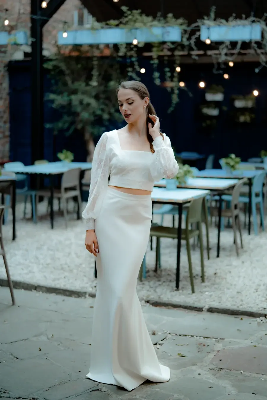 Komplet ślubny Ofelia